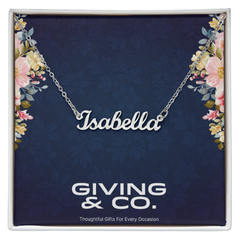 Customizable Name Necklace