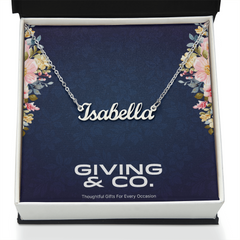 Customizable Name Necklace