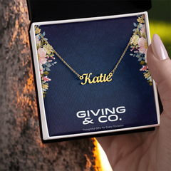 Customizable Name Necklace