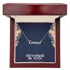 Customizable Name Necklace