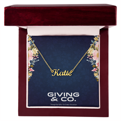 Customizable Name Necklace