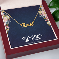 Customizable Name Necklace