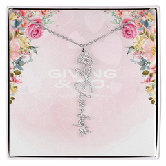 Customizable Flower Necklace