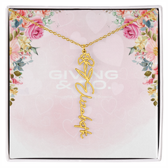 Customizable Flower Necklace