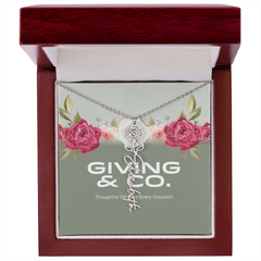Customizable Flower Necklace