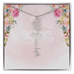 Customizable Flower Necklace