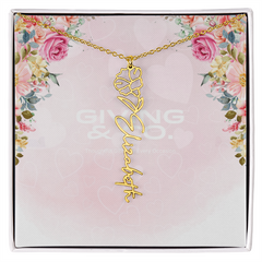 Customizable Flower Necklace
